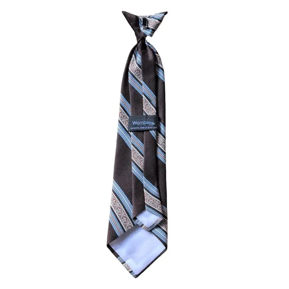 Vintage Ties Lot Striped‎ Dini Wemlon Gerard Philippe Wembley Paisley 80s 90s